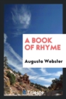 A Book of Rhyme - Book