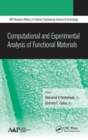 Computational and Experimental Analysis of Functional Materials - Book