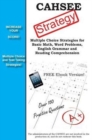 Cahsee Test Strategy : Winning Multiple Choice Strategies for the California High School Exit Test - Book