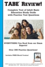 Tabe Review! Complete Test of Adult Basic Education Study Guide with Practice Test Questions - Book