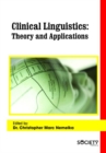 Clinical Linguistics : Theory and Applications - Book