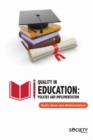 Quality in Education : Policies and Implementation - Book