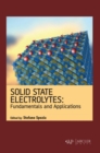 Solid State Electrolytes : Fundamentals and Applications - Book