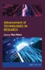 Advancement of Technologies in Research - Book