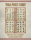 Yoga Poses Chart : Chart / Mini Poster With 60 Common Hatha Yoga Poses / Asanas in Sanskrit and English - Book