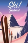 Ski Journal : 120-Page Blank, Lined Writing Journal for Skiers- Makes a Great Gift for Anyone Into Skiing (5.25 X 8 Inches / Pink) - Book
