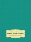 Large 8.5 x 11 Dotted Bullet Journal (Teal #7) Hardcover - 245 Numbered Pages - Book