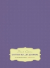 Large 8.5 x 11 Dotted Bullet Journal (Lavender #12) Hardcover - 245 Numbered Pages - Book