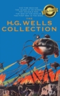 The H. G. Wells Collection (5 Books in 1) The Time Machine, The Island of Doctor Moreau, The Invisible Man, The War of the Worlds, The First Men in the Moon (Deluxe Library Binding) - Book