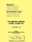 Project CHECO Southeast Asia Study : The Cambodian Campaign, 29 April - 30 June 1970 - Book