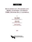 Development of a Water Quality Model to Support Newport Bay, California TMDL - eBook