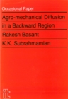 Agro-mechanical Diffusion in a Backward Region - eBook