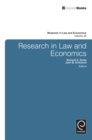 Research in Law and Economics - Book