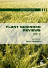 Plant Sciences Reviews 2012 - Book