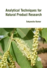 Analytical Techniques for Natural Product Research - Book