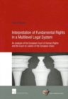Interpretation of Fundamental Rights in a Multilevel Legal System : An Analysis of the European Court of Human Rights and the Court of Justice of the European Union - Book