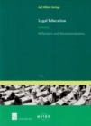Legal Education : Reflections and Recommendations - Book