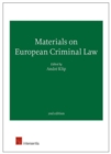 Materials on European Criminal Law - Book