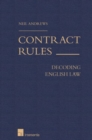 Contract Rules : Decoding English Law - Book