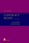 Contract Rules (student edition) : Decoding English Law - Book