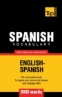Spanish vocabulary for English speakers - 9000 words - Book