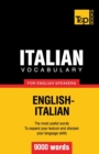 Italian vocabulary for English speakers - 9000 words - Book