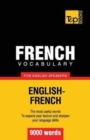 French vocabulary for English speakers - 9000 words - Book