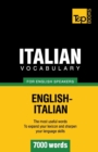 Italian vocabulary for English speakers - 7000 words - Book