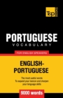 Portuguese vocabulary for English speakers - 9000 words - Book