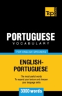 Portuguese vocabulary for English speakers - 3000 words - Book