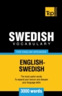 Swedish vocabulary for English speakers - 3000 words - Book