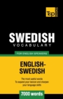 Swedish vocabulary for English speakers - 7000 words - Book