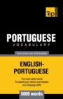 Portuguese vocabulary for English speakers - 5000 words - Book