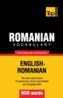 Romanian vocabulary for English speakers - 9000 words - Book