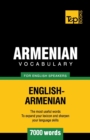 Armenian vocabulary for English speakers - 7000 words - Book