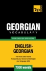 Georgian vocabulary for English speakers - 7000 words - Book