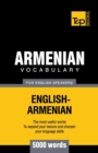 Armenian vocabulary for English speakers - 5000 words - Book