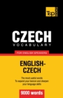Czech vocabulary for English speakers - 9000 words - Book
