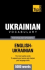 Ukrainian vocabulary for English speakers - 5000 words - Book