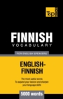 Finnish vocabulary for English speakers - 5000 words - Book