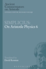 Simplicius: On Aristotle Physics 6 - Book