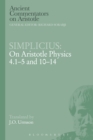 Simplicius: On Aristotle Physics 4.1-5 and 10-14 - Book