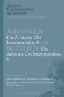 Ammonius: On Aristotle On Interpretation 9 with Boethius: On Aristotle On Interpretation 9 - Book