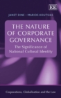 Nature of Corporate Governance : The Significance of National Cultural Identity - eBook