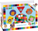 Elmer Peg Puzzle - Book