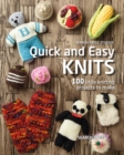 Quick and Easy Knits - eBook