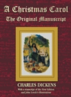 A Christmas Carol - The Original Manuscript in Original Size - with Original Illustrations - Book