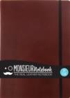 Monsieur Notebook - Real Leather A4 Brown Plain - Book