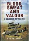 Blood, Sweat and Valour : 41 Squadron RAF, August 1942-May 1945: a Biographical History - Book