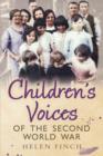 Children's Voices of the Second World War - Book